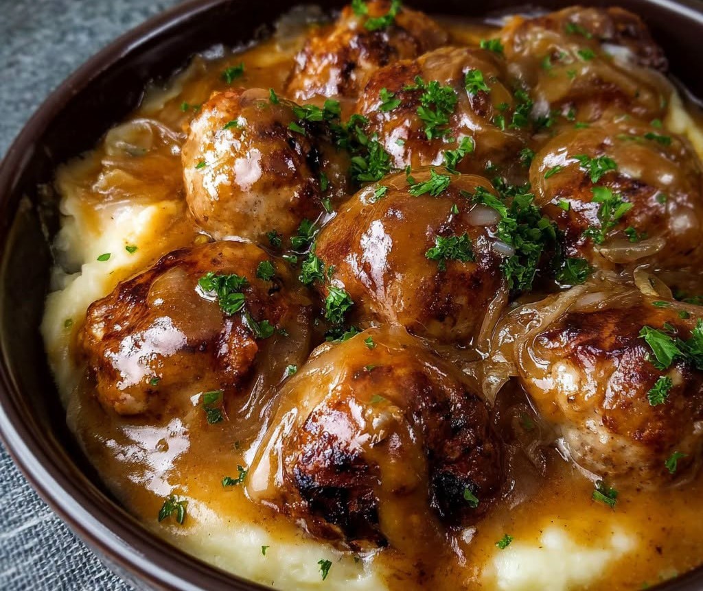 Crock Pot French Onion Meatballs - The Best Recipes